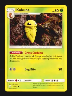 Kakuna 4/181 Uncommon Team Up Lightly Played - Image 1