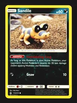 Sandile 113/214 Common Unbroken Bonds Lightly Played - Image 1