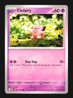 Clefairy 081/197 Common Obsidian Flames Near Mint - Image 2