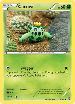 Cacnea 4/162 Common BREAKthrough Lightly Played - Image 3