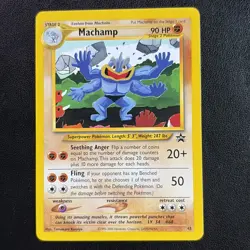 Pokemon TCG Machamp 43 Wotc Promo Regular Stage English 2000 Non Holo - Image 1