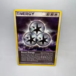 Boost Energy 87/101 Uncommon Dragon Frontiers Pokemon Heavily Played - Image 1