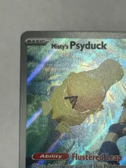 Pokemon TCG Misty's Psyduck Destined Rivals 193/182 Illustration - Image 4