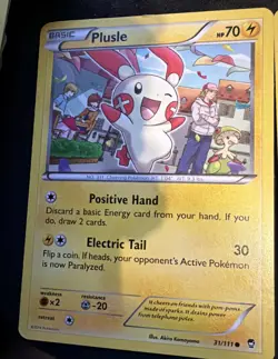 Plusle & Minun Connecting Art 31/111 32/111 AA04 XY Pokemon Furious Fists *CUTE* - Image 2