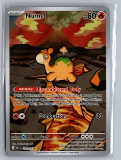 Numel 223/217 Illustration Rare Ascended Heroes Pokemon Holo Near Mint - Image 1