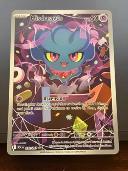 Misdreavus 233/217 Pokemon Ascended Heroes Illustration Rare NM - Image 1