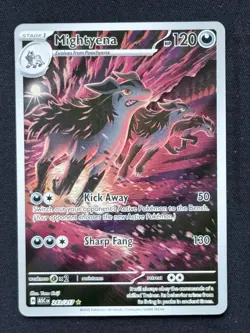 Pokemon TCG Ascended Heroes Mightyena 243/217 Illustration Rare NM - Image 1