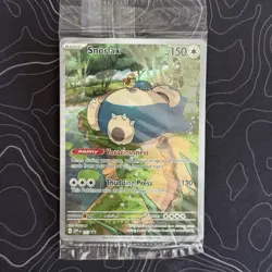 Snorlax SVP 051 Black Star Promo Sealed From Pokemon Scarlet Violet 151 ETB NM - Image 4