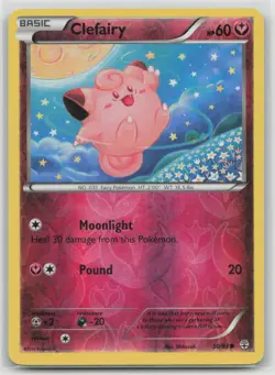 Clefairy 50/83 Common Generations Pokemon Reverse Holo Lightly Played - Image 1