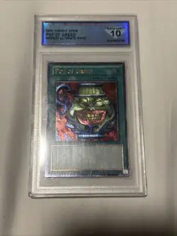 Yugioh 2010 DPKB-EN029 Pot Of Greed Gem Mint 10 - Image 1