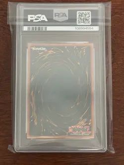 Blue-Eyes Toon Dragon MRL-000 Unlimited Edition PSA 9 Mint Secret Rare 2002 - Image 2