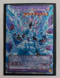Yugioh | RA05-EN148 | Mirrorjade the Iceblade Dragon Extended Art Starlight Rare - Image 1