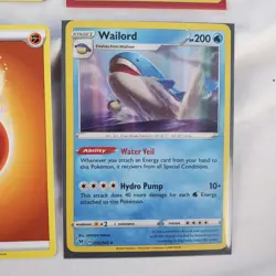 Pokemon Cards Lot Of 12 NM TCG CCG Wailord Charmander Galarian Weezing Rillaboom - Image 3