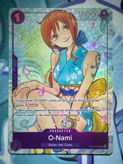 O-Nami OP05-062 SP Special Foil Character Card Illustration Box Vol.1 EN - Image 1