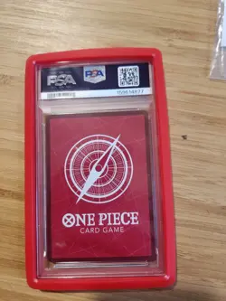 2022 ONE PIECE OP01-ROMANCE DAWN - demo deck #003 MONKEY D. LUFFY PSA 10 low pop - Image 2