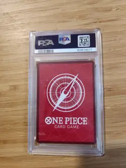 2022 ONE PIECE OP01-ROMANCE DAWN - demo deck #003 MONKEY D. LUFFY PSA 10 low pop - Image 4