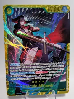 One piece TCG OP14-119 Dracule Mihawk (SEC) - - The Azure Sea's Seven (OP14) - Image 1