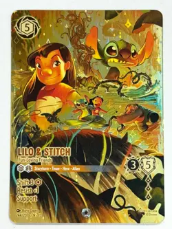 Disney Lorcana Lilo & Stitch Fun-Loving Friends (Iconic) - Attack of the Vine - Image 1