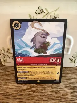 Maui Half-Shark - 124/204 - Azurite Sea - Legendary NM Regular - Lorcana - Image 1