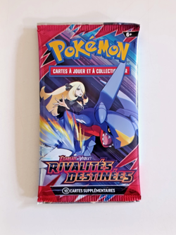 BOOSTER DE 10 CARTES POKEMON RIVALITES DESTINEES EV10 FR NEUF SCELLE CARCHACROK - Image 1