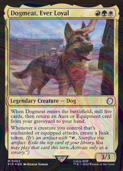 Foil Dogmeat, Ever Loyal - Fallout - 2 | MTG Card - Image 1