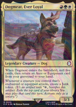 Foil Dogmeat, Ever Loyal - Fallout - 2 | MTG Card - Image 3