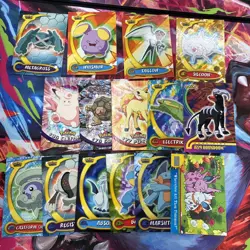 Lot Of 14 Vintage Topps Pokemon Card Lot - Image 1