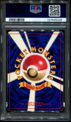 PSA 1 Charizard No Rarity Symbol Holo Japanese Base Set #6 1996 Pokemon Card - Image 2