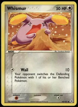 Whismur 82/101 Common Hidden Legends LP Pokemon Card - Image 1