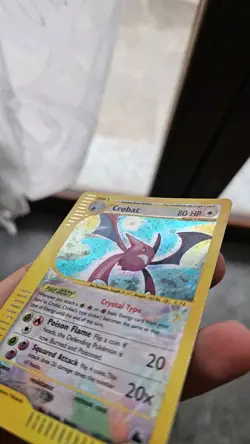 Pokemon Card- Crobat-Skyridge-147/144-Holo-Crystal-ENG-LP - Image 4