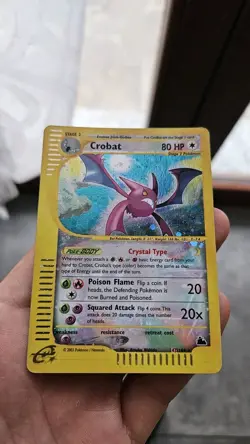 Pokemon Card- Crobat-Skyridge-147/144-Holo-Crystal-ENG-LP - Image 5