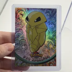 Topps Pokemon Kakuna #14 NM Pokemon Card TV Animation Black Label - Image 4