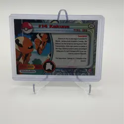 Topps Pokemon Kakuna #14 NM Pokemon Card TV Animation Black Label - Image 5