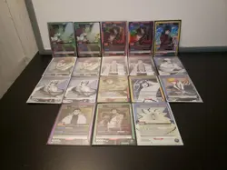 Mixed Lot Of Union Arena SR Lot Of 18 Cards NM Read Description Fully - Image 1