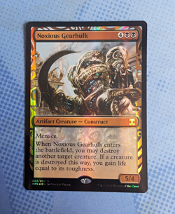 Noxious Gearhulk Foil Masterpiece Kaladesh Inventions 003/054 MTG - Image 1