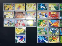 Karuta GS 2000 Magazine Insert Mini Silver Pikachu etc Pokemon Card Japanese - Image 3