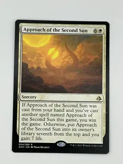 Approach of the Second Sun Amonkhet Regular Free Shipping! NM - Image 1