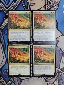 4x Lavalanche - NM/M Mixed Sets 2X2 DMC MTG Magic - Image 1