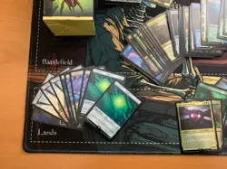 Magic: The Gathering Fallout Mutant Menace Commander Wise Mothman Complete Deck - Image 2