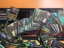 Magic: The Gathering Fallout Mutant Menace Commander Wise Mothman Complete Deck - Image 3