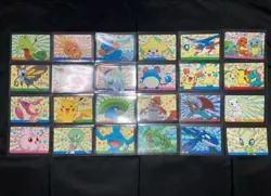 [24 Complete] Quiz Puzzle Carddass 2004 Not for Sale Prize Pokemon Card Japanese - Image 1