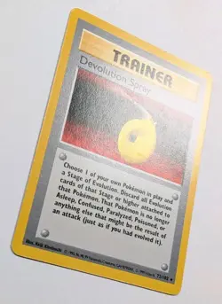 Devolution Spray 72/102 - Shadowless - 1999 Pokemon Base Set - WOTC - Image 3