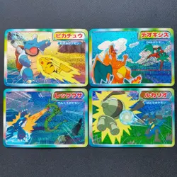 Topsun Holo Pikachu Charizard Rayquaza Lucario etc Pokemon Card Japanese - Image 1