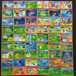 No.1-202 & 16 AG Topsun Complete Pikachu Rayquaza etc Pokemon Card Japanese - Image 3