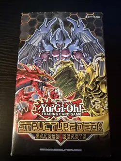 YUGIOH 1ST ED SACRED BEASTS STRUCTURE DECK (FACTORY SEALED/NEW) 83717850083 - Image 2