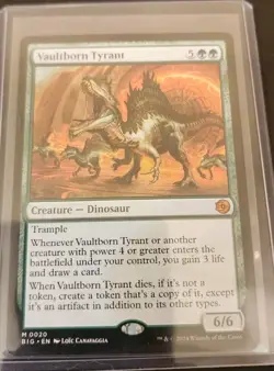MTG Vaultborn Tyrant Outlaws of Thunder Junction: The Big Score 0020 Regular... - Image 1