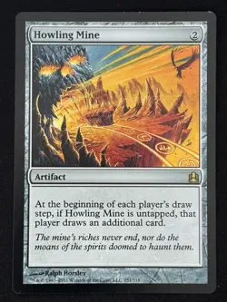 1x MTG Howling Mine - Commander (CMD) #251 - Magic the Gathering - Image 1