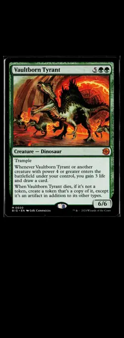 Vaultborn Tyrant - Outlaws of Thunder Junction: The Big Score - NM MTG NONFOIL - Image 1