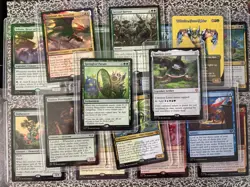 Lot Of 16 Magic The Gathering Cards Valuable And In Plastic - Image 1