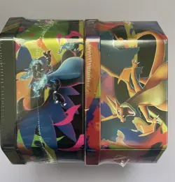 Pokemon TCG - Mega Charizard X and Y ex Tin (Set of 2 Tins) - Brand New Sealed - Image 2